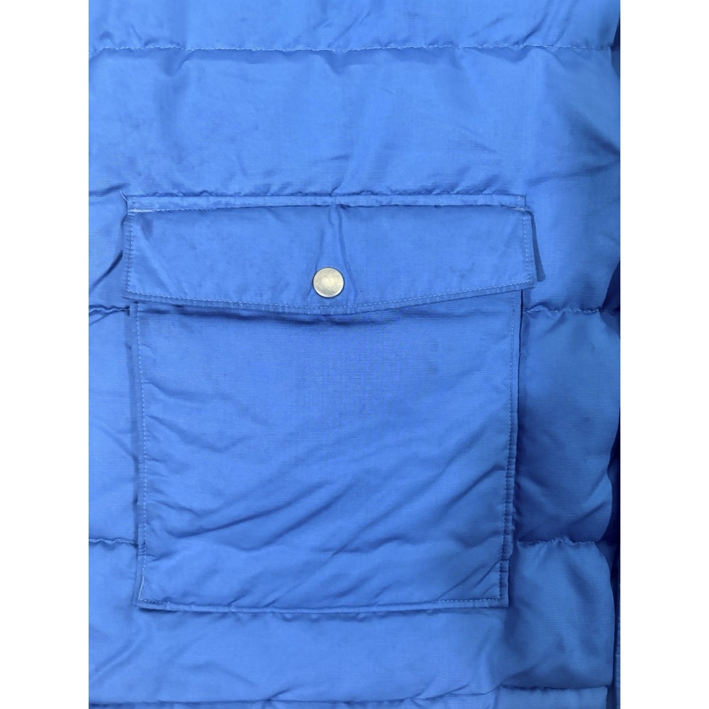 Patagonia Slingshot Down Vest Mens XL Blue Red Western Quilted Vtg Insulated - Picture 7 of 12